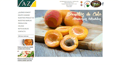 Desktop Screenshot of frutas-az.es