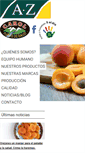 Mobile Screenshot of frutas-az.es