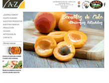 Tablet Screenshot of frutas-az.es